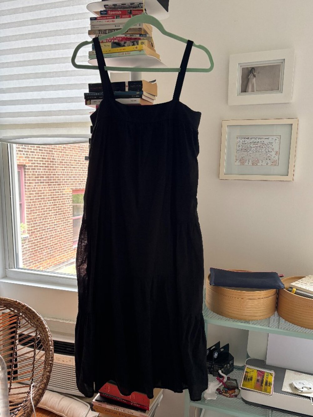 Jenni Kayne black sundress, size small (a little oversized)